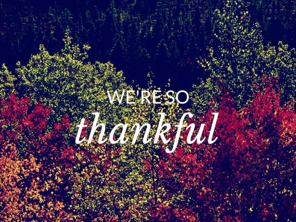 What the Plan Left Team Is Thankful For