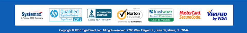 tigerdirect security seals