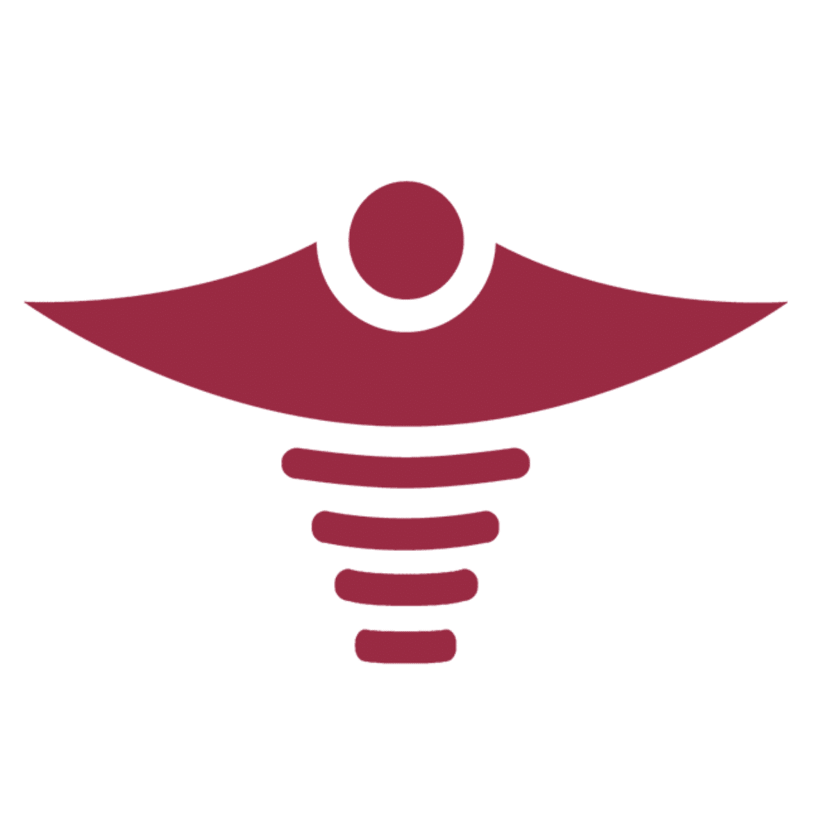 Magenta colored IntellaTriage logo emphasized on the webpage using CSS to design the website.