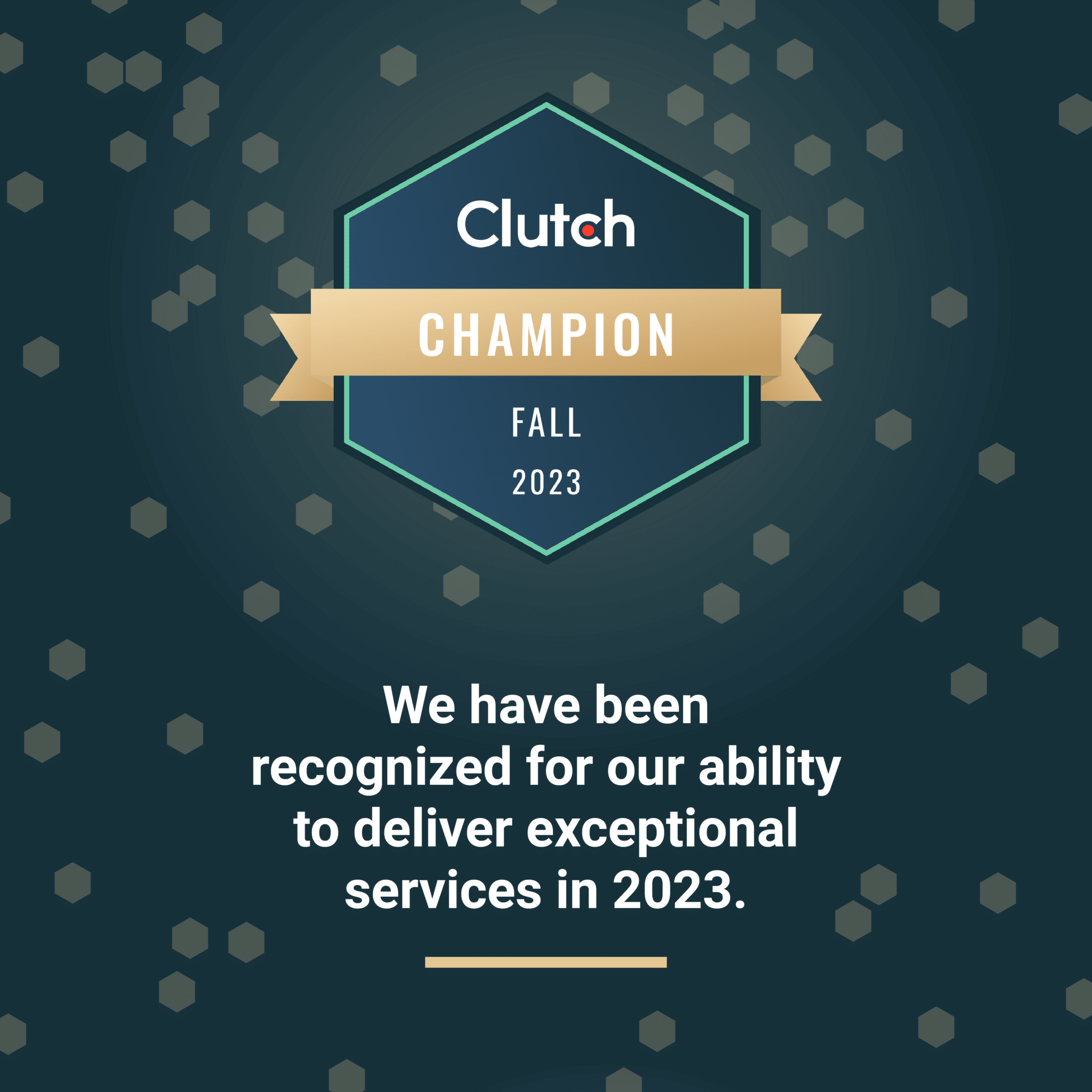 Plan Left Clutch Champion Fall 2023 Award