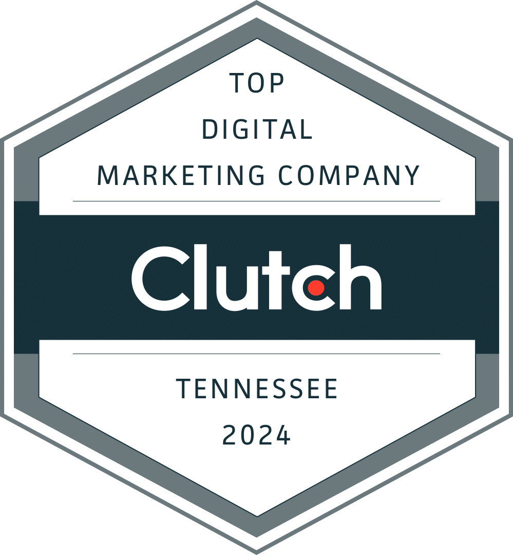 Clutch Award for Top Digital Marketing Company in Tennessee for 2024